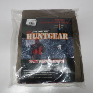 Medalist Huntgear Brown Thermal Pants Men's 2XL 46-48 Warmest USA NIP